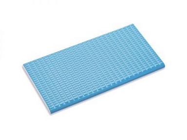 Serapool 21221 Petit Carre Противоскользящая плитка с буртиком с сетчатой поверхностью Light Blue 12x24,5