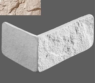 Искусственный камень Leonardo Stone Угловой элемент Монако 404 13,6/27,5x11,5x2