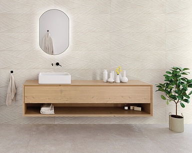 Декор Peronda 23145 Salines Decor White R 33.3x100