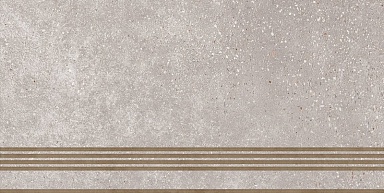 Global Tile ST183VG Ступень Coral Rock Серый 30x60
