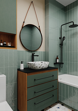 Плитка Smile Tile Liguria Cream 7.5x30