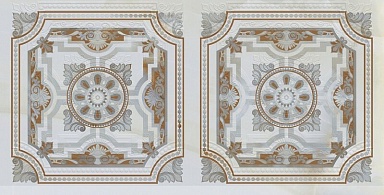 Плитка Artecera LE63065B-F47 Onix Perla Ornamento Rectificado 30х60