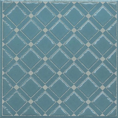 Kerama Marazzi KMD3STA016GN Декор Бахия 1 бирюзовый глянцевый 9,8x9,8x0,7