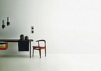 Керамогранит Marazzi Italy M38Q Grande Solid Color Look White Lux Stuoiato 12mm 162x324