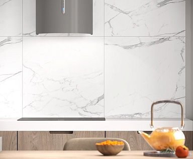 Керамогранит Ceradim Carrara Terrific Silver Белый Матовый 60х120