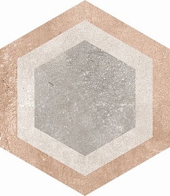 Декор VIVES Hexagono Bushmills Multicolor Mix 23x26,6