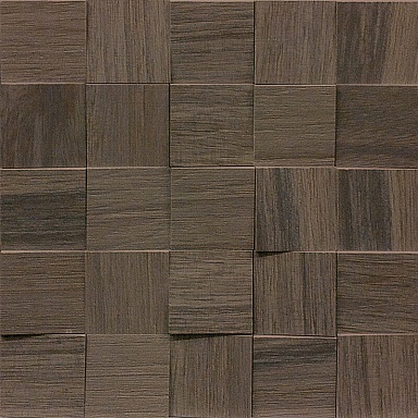 Декор Casa Dolce Casa 742059 Wooden Brown Mosaico 3D Inclinato Nat 6x6 30x30