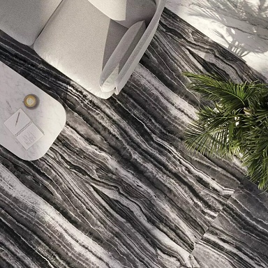 Керамогранит Kerama Marazzi SG071800R6 Black Onyx 119.5x320х6