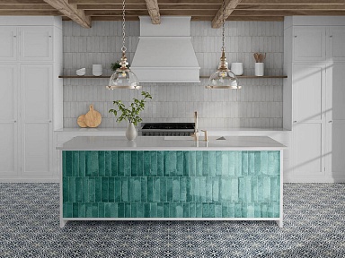 Плитка NiceKer London Green Matt 7,5x30