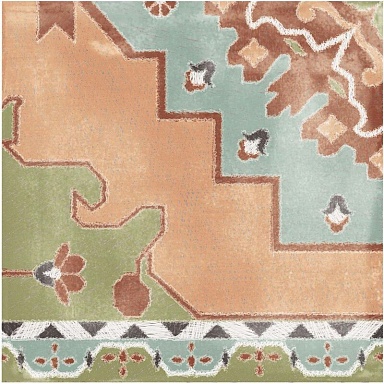 Керамогранит ABK 0003351 PLAY CARPET MIX MULTICOLOR 20x20