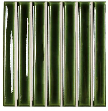 Плитка Wow 130053 Sweet Bars Olive Gloss 11,6x11,6
