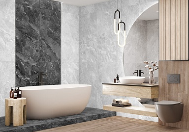 Керамогранит Delacora 60120GRY25 Greiny Graphite Sugar 600x1200x9.5