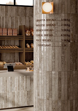 Керамогранит La Fabbrica Ceramiche 264052 Kist Lux Light Grey Glossy 4,8x45