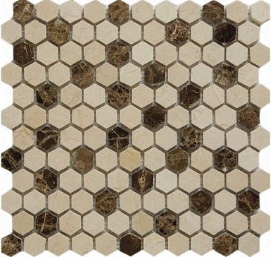 Мозаика Q-Stones QS-Hex027-25P/10 30,5*30,5
