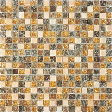 Pixmosaic PIX704 Мозаика из оникса и стекла 15x15 300х300x8