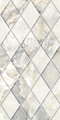 Декор Eurotile 5 SE 0146 Selesta Grey Decor 25x50