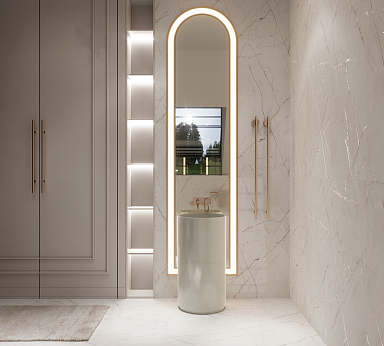 Керамогранит Arcadia Ceramica CR6018-A Valencia Silver Grey Carving 60x60