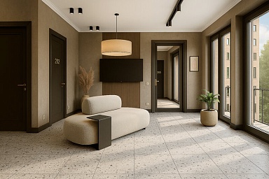 Керамогранит Dako E-7001/MR Terrazzo 600x600x9
