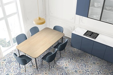 Керамогранит Global Tile GT235VG Topaz Синий матовый 41,2x41,2
