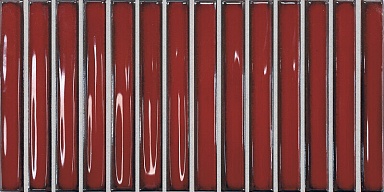 Плитка DNA Tiles 133482 Osaka Bars Red 12,5x25