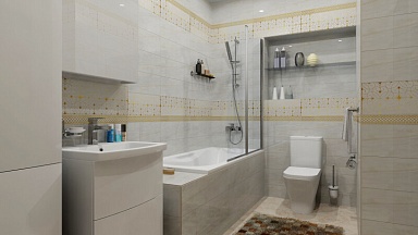 Бордюр Alma Ceramica БД61УН808 (BWU61UNI808) 3х60