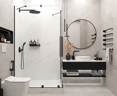 Керамогранит Laparet Charon Gray Cтруктурный Карвинг 60x60
