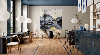 Керамогранит Rondine Group J94086 Oku Modern Honey 24x150