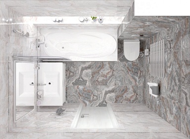 Плитка Laparet Gray светлый 25х75