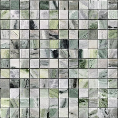 Мозаика Caramelle Mosaic Onice Verde oliva POL 23x23x7 298x298