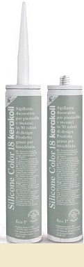 Смеси и затирки Kerakoll Silicone Color Fugabella Color герметик 24 310мл