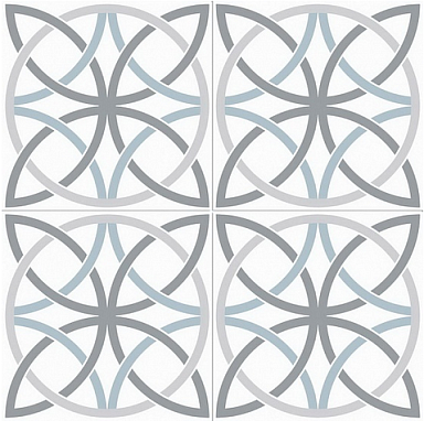 Плитка Dualgres Chic Bosham White 45х45