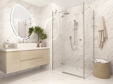 Панно Gracia Ceramica Панно Celia white 01 500х600