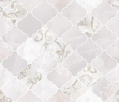 Декор Versace 262620 MOSAICO ARABESCATO ONICE BIANCO 35x35