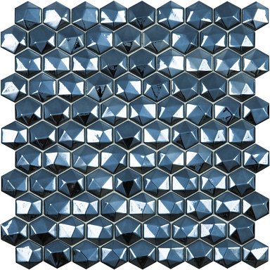 Мозаика Vidrepur Hex Diamond № 358D