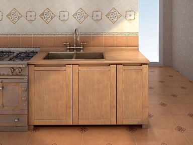 Бордюр Kerama Marazzi 136 Бежевый карандаш 20*1.5