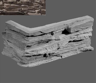 Искусственный камень Leonardo Stone Угловой элемент Перуджа 740 20/10x10x3,5