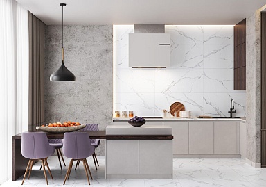 Керамогранит Delacora 60120CMI15 Calacatta Milazzo Sugar 600x1200x9.5
