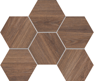 Ametis by Estima Мозаика SI02 Selection Hexagon неполированная 25x28.5x1.0