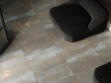 Керамогранит Estima TP02 Patina Black Неполированный Рект. 80х160х10