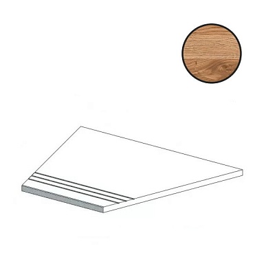Ступень Атлас Конкорд Россия 620040000136 Rive Dolce Riva Gradino Lineare Angolo Dx 30x60