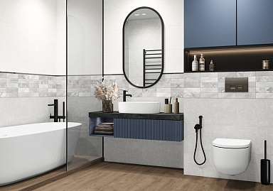 Плитка Alma Ceramica TWA3060MTT17 Муретто рельефная 300x600x7.5