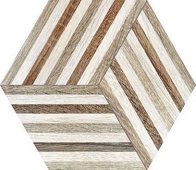 Керамогранит ITT Ceramic Africa Hexa Mix 23,2x26,7