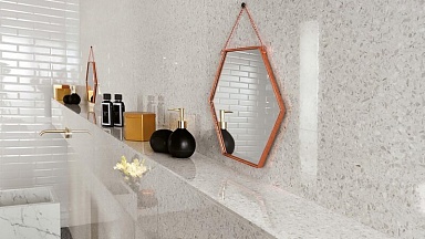 Керамогранит Atlas Concorde Italy ATW5 Marvel Terrazzo Cream 60x60