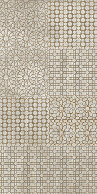 Декор Cedit 752613 Tesori Decoro Monile Grigio Oro 6mm 120x240