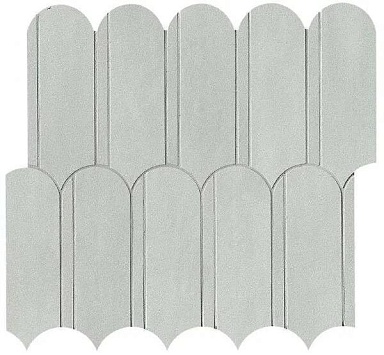 Мозаика FAP Ceramiche fQKS Milano Mood Acquamarina&Perla Archs Mosaico 28.2x31