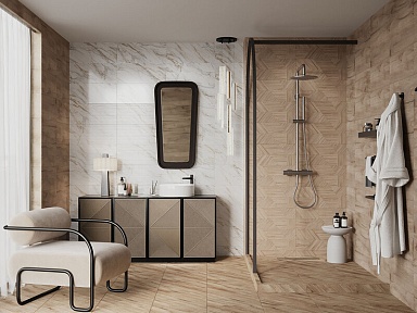 Плитка Gracia Ceramica Supreme beige 04 25х60