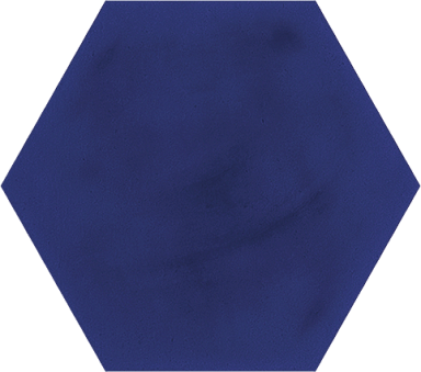 Керамогранит VIVES 4B3G Hexagono Figuli Blue 15x17
