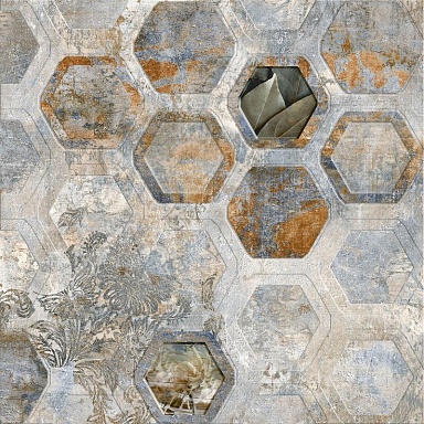 Керамогранит Absolut Keramika abs1766 Santorini Mix 60.8x60.8