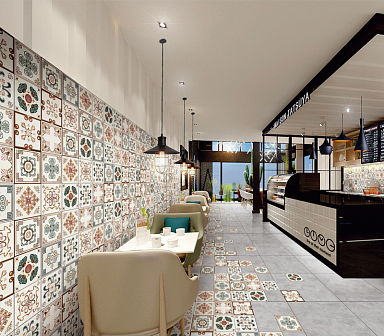 Плитка DeShun Ceramics Art Decor DC208 20x20