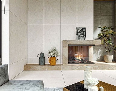 Керамогранит Buono Ceramica SVL4444C Cloud Bianco Carving 60x120